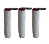 High Performance Roller Brush for Mova X4 Plus X4 Pro for x40 Pro Turbo Mate - Gentle Microfiber Main Brush Replacement Parts Robot Vacuum Cleaner Spare Parts Marble(3pcs)