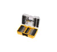 High Performance Screwdriver Bit Set (40 Pieces in Tough Case, 25 mm and 50 mm Screwdriver Bits, for Screwdriving (Phillips, Slotted, Pozi, Torx & Bit