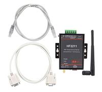 High-Performance Serial Server HF2211 for RS232 RS485 RS422 to WIFI Ethernet Conversion with Wide Voltage Compatibility 5-36VDC and MIPS MCU for Secure Data Transmission