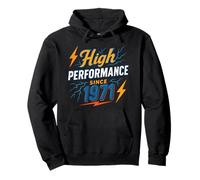 High Performance Since 1971 - Full of power Vintage 1971 Pullover Hoodie