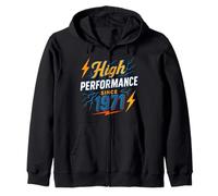 High Performance Since 1971 - Full of power Vintage 1971 Zip Hoodie