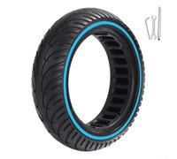 High Performance Solid Tire 8 5x2 Inch for Xiaomi For M365Pro Electric Scooters, Features Shock Absorption and Durability (Bule)
