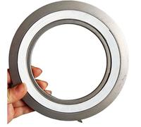 High-Performance Spiral Wound Gasket with 321SS Inner/Outer Ring and PTFE Filling for Extreme Environments(5Pcs 20'' DN500-150lb)