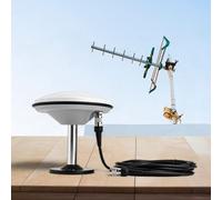 High Performance STARF 107 GPS Antenna with Reliable Low Noise for Accurate Measurements (Antenna+Cable TNC)