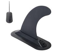 High Performance Surf Fin - with Hydrodynamic Nylon Base Universal - Accessories for Paddle Boards, Beach Sea Lake River Pool Water Sports Training Rowing Travel