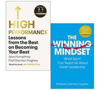 High Performance & The Winning Mindset By Damian Hughes, Jake Humphrey 2 Books Collection Set