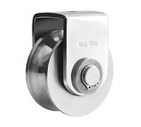 High Performance Track Wheel U Pulley Anti-Corrosion Sliding Gate Wheels 16 mm Groove Width U Shaped Roller Pulley Block Wheel