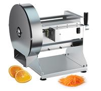 High Performance Vegetable Slicing and Shredding Solution, Electric or Manual Mandoline for Commercial Catering, Stainless Steel Prep Machine
