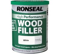 High Performance Wood Filler White - Interior Exterior Multi-Depth Repair - Epoxy Strength - Drillable No Shrink Timber Fix (1kg)