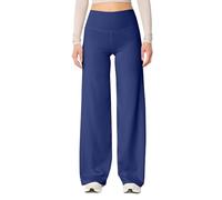 High Performance Yoga Pants for Women Athletic High Waist Leggings Versatile Workout Trousers for Yoga and Fitness (Blue, XL)