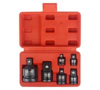 High Performances 6 Piece Impacts Socket Adapter Convertor Set with Storage Case for Car Bicycles Garage Socket Reducer
