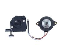 High Performances Double Gear Direct Drive Extruder for K1C K1Max Printers Durability Metal Internal Mechanism Gear Extruder Replacement
