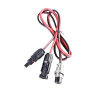 High Performances Multi-Contact 4 To GX20 2Pin Power Cable Female 150W For Power Station Laptops Black Renewable Energy Accessories