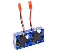 High Performances Remote Control Accessory 22000RPM Twin Cooling Fan Aluminum Alloy Twin Heatsink Fan Motor