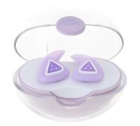 High Performances Reusable Sound Blocking Silicone Earplugs for Sleep Studying Traveling Reducing Environmental Noise 2X Silicone Earplugs for Sleep