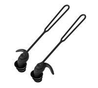 High Performances Reusable Sound Blocking Silicone Earplugs for Sleep Studying Traveling Reducing Environmental Noise 2X