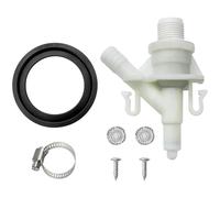 High Performances Toilet Flush Valves Set with Seal and Fasteners for Campers 310 320 Including and Fasteners Round Seal for Toilets
