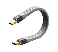 High Performances USB 4 Short Cable 240W Power Delivery 8K Video Output USB C Cable For Laptops Tablets Multiple Devices C