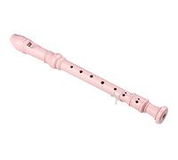 High-pitched C Flute For Teaching Performance, Soprano Recorder German 8-hole Musical Instrument, Best Gift For Student Beginners(Pink)