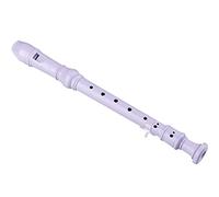 High-pitched C Flute For Teaching Performance, Soprano Recorder German 8-hole Musical Instrument, Best Gift For Student Beginners(Purple)
