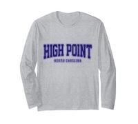 High Point North Carolina Vintage Pride Long Sleeve T-Shirt