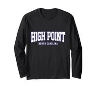High Point North Carolina Vintage Pride Long Sleeve T-Shirt