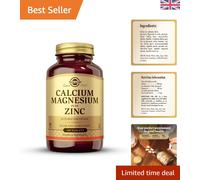 High-Potency Calcium, Magnesium & Zinc for Healthy Musculoskeletal Support