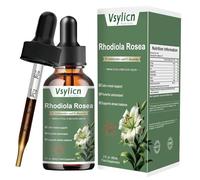 High Potency Rhodiola Rosea Extract 60ml Vegan Drops, 2026 Rhodiola Rosea Extract, Rhodiola Rosea Powder Alternative, Salidroside for Stress Support & Calm Mood, Energy, Focus & Performance