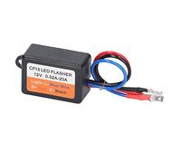 High Power 12V LED Flasher Module for Car Motorcycle Truck Brake Light with Strobe Control 0.02-20A Wide Range ABS Compatible Auto Stop Tail Light Controller