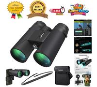 High Power Binoculars, Kylietech 12x42 Binocular for Adults with BAK4 Prism, FMC Lens, Fogproof & Waterproof Great for Bird Watching Travel Stargazing