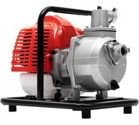 High Power 2-Stroke 43CC Petrol Water Pump - 1.45KW Gasoline Booster for Garden Irrigation, Lawn Care, Pool Water Transfer, 6500RPM, 30M Head, 10m³/h Flow Rate