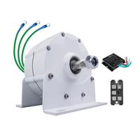 High Power 2000W 3 Phase Permanent Magnet Alternator | 12V 24V 48V with Base Gearless Permanent Magnet Generator, with Rectifier, for Wind/Hydro Generators