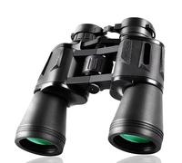 High Power 20x50 Binoculars for Adults with BAK4 Prism - HD Waterproof Portable Telescope with FMC Lens(Black)
