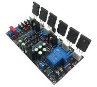 High Power 300W Audio Board with A1943 C5200 Transistors,Wide Voltage ±20V-±90V DC Range, Built-In Speaker Protection Circuit,Distortion-Free Amplification, for Custom HiFi Systems