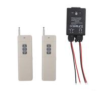 High Power 30A RF Wireless Switch 433MHz Remote Control Kit for Water Pump Irrigation Farm Equipment Weatherproof DC 12-80V(B)