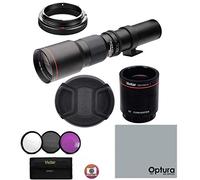 High-Power 500mm/1000mm f/8 Manual Telephoto Lens for Panasonic Lumix GH5 GH4 GH3 GX85 G85 GX850 GX8 GX7 G7 G6
