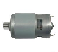 High Power 775 DC Motor 18V 21V 10 Tooth Round Shaft for Lawn Mower Chainsaw Grass Trimmer - All-Copper Coil Metal Gear Replacement Part