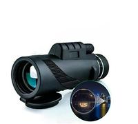 High Power 80x100 Super Zoom Monocular Telescope Spyglass Prism Wide Angle Handheld Telescope with Phone Tripod Camping