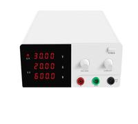 High Power 900W Variable DC Power Supply 30V 30A Adjustable Laboratory Switch Digital Bench Power Supply 60V 10A 15V 30A/ 60A Precise Display(600W-30V20A White)
