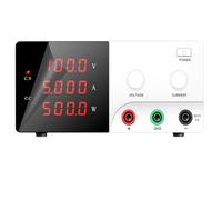 High Power 900W Variable DC Power Supply 30V 30A Adjustable Laboratory Switch Digital Bench Power Supply 60V 10A 15V 30A/ 60A Precise Display(500W-100V5A White)
