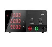 High Power 900W Variable DC Power Supply 30V 30A Adjustable Laboratory Switch Digital Bench Power Supply 60V 10A 15V 30A/ 60A Precise Display(900W-15V60A Black)