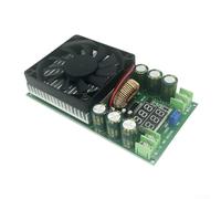 High-Power Adjustable Step-Down Module with Voltage Display, 600W DC-DC Converter 25-120V to 1.2-75V 20A for Solar Battery Charging, Green/Black