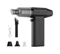 High Power Airflow - Mini Snow Blower, Portable Suction Cleaner Tool, Multi Angle Air Dryer, Flexible Hand Use Device | for Clearing Driveway Sidewalk Garden Winter Patio Path Outdoor Steps