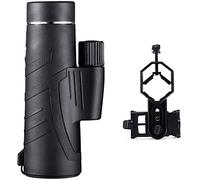 High Power Binoculars, 10x42 Monocular Telescope, High HD Monocular Telescope Compact with BAK4 Prism Lens ED Glass Monocular with Smartphone Adapter for Adults Kids Bird Watching for in