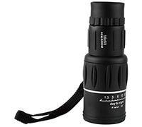 High Power Binoculars, Monocular Telescope 16x52 High Power Monocular with Smartphone Holder Spotting Scope with Tripod Bak4 Prism Dual Focus for Bird Watching Black for indoor/outdoor