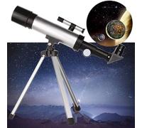 High Power Binoculars, Telescope Astronomic 360X50Mm Tube Refractor Portable Waterproof Monocular Scope W/Tripod for indoor/outdoor
