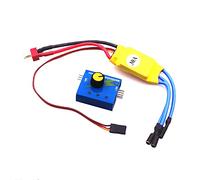 High-Power Brushless Motor Speed Controller Motor Speed 3-phase Regulator DC 12V 30A PWM Brushless Motor Speed Controller Driver with Server Test