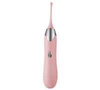 High Power Cordless Mini 10 Strong Speeds Quiet Powerful Handheld Electric Bullet Tool Personal Body Relaxation Gift for Woman Foot Massage Relax,Silicone Massage Ball Female Toys NHVT6GF (Pink)