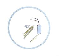 High Power Curved Semicircular LED Light Bar for SMD Light Source Modules 18W 27W 36W Tri-Color Mounting for Light Bar (4PC 6W*2+driver)