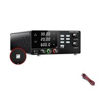High-Power DC Regulated Power Supply Variable, 30V 30A 60V 20A Adjustable Switching DC Bench Power Supply USB Programming Test Voltage Regulator Suitable for Laboratories, Maintenance, etc(30V 20A OCP